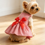 Bow-Jack Cotton Princess Dress – Suitable for Small to Medium-Sized Dogs and Cats