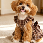 Ruffled Plaid Dress