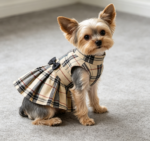 Classic Plaid Dog Dress - Image 2