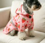 Waterproof Hooded Raincoat for Small and Medium-Sized Dogs – with Leash Hole and Reflective Strips - Image 2