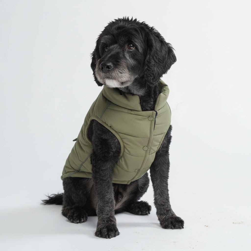 51-IKTenleL._AC_SL1024_.jpg Waterproof and Windproof Fleece-lined Dog Coat - Image 1