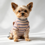 Striped Patchwork Pure Cotton Pet T-Shirt
