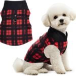 Plaid Fleece Puppy Pullover